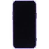 Coque iPhone 12 / 12 Pro - Gel Lignes - Violet