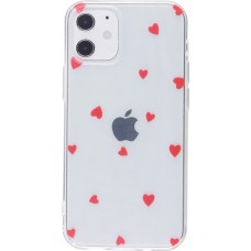 Hülle iPhone 12 mini - Gummi kleines Herz