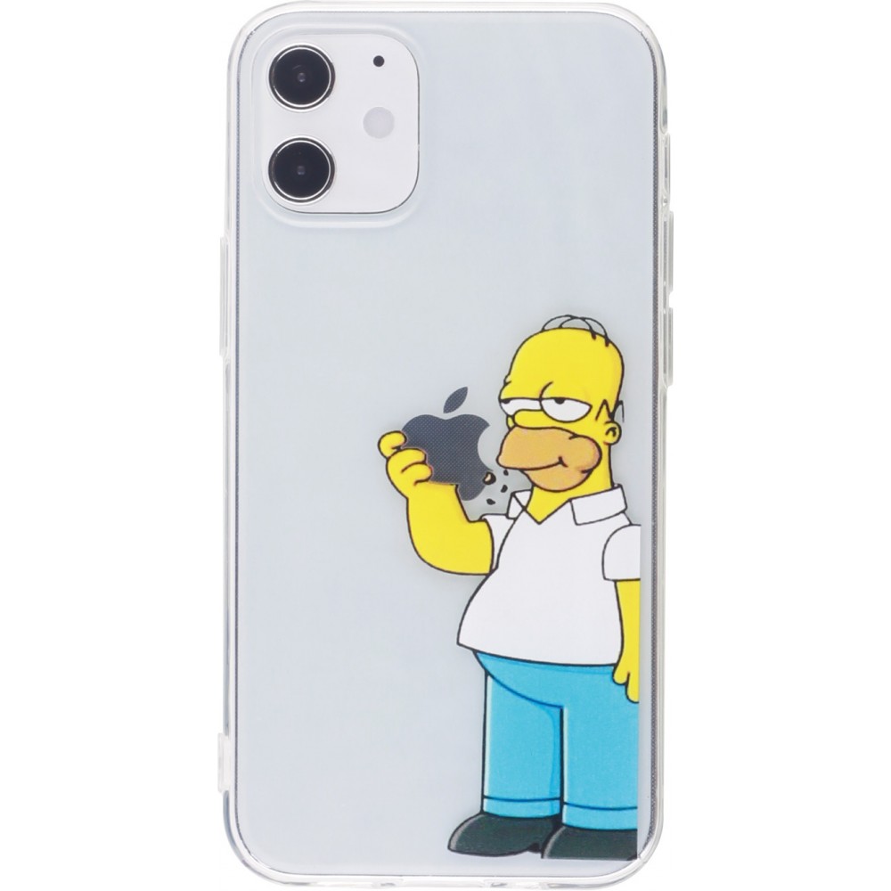 Coque iPhone 12 mini - Homer Simpson