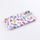 Coque iPhone 12 Pro Max - Silicone Lovely Baby - Blanc