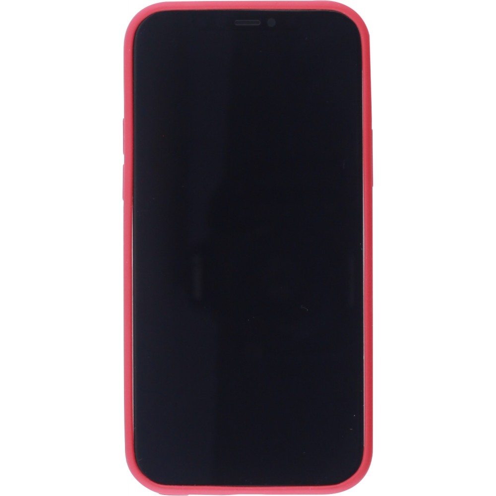 Coque iPhone 12 - Silicone Lovely Baby - Rouge