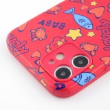 Coque iPhone 11 Pro Max - Silicone Lovely Baby - Rouge