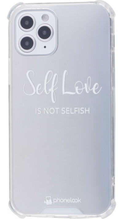 Coque iPhone 12 / 12 Pro - Miroir Self Love