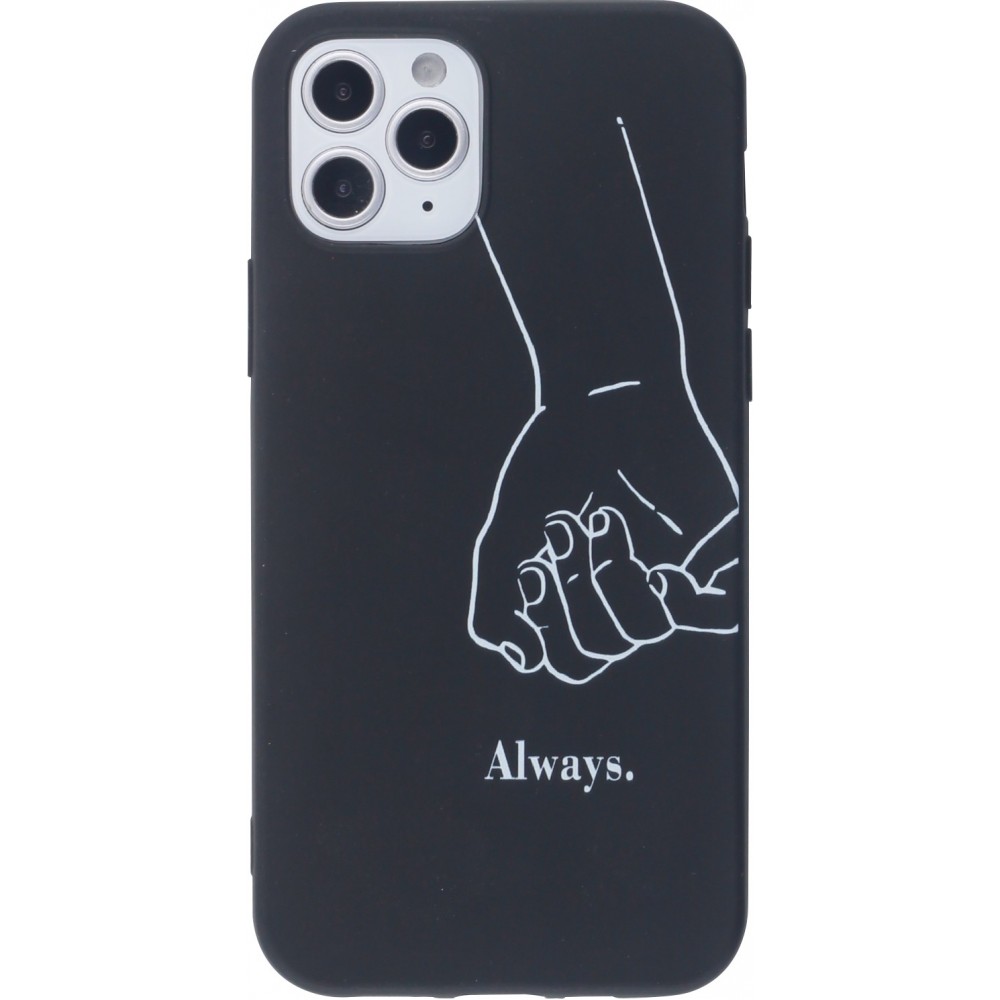 Coque iPhone 12 / 12 Pro - Silicone Mat Always