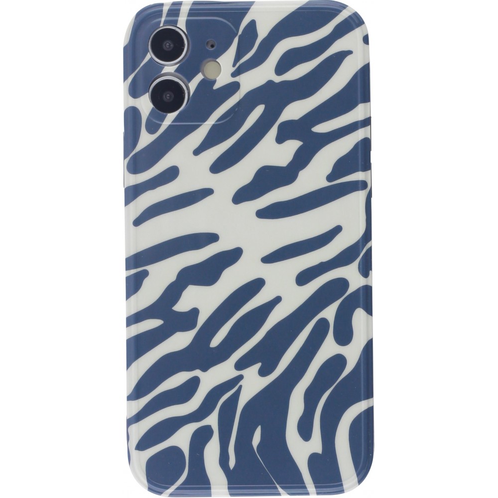 Coque iPhone 12 - Silicone Tiger