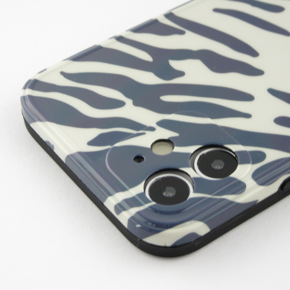 Coque iPhone 12 - Silicone Tiger