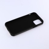 Coque iPhone 12 / 12 Pro - Soft Touch cuir - Gris