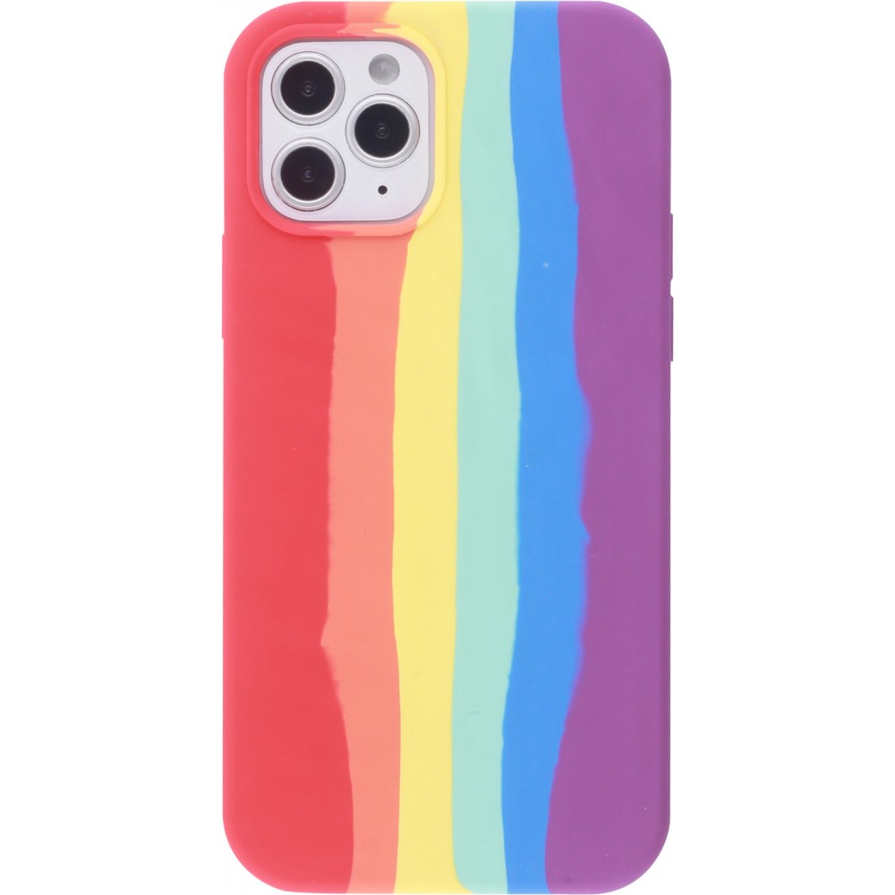 Coque iPhone 12 / 12 Pro - Soft Touch multicolors