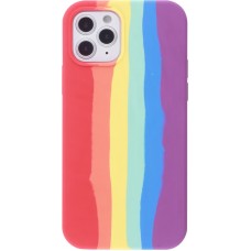 Coque iPhone 12 / 12 Pro - Soft Touch multicolors