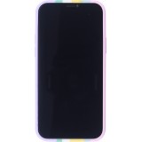 Hülle iPhone 11 Pro - Soft Touch multicolors rosa - Violett