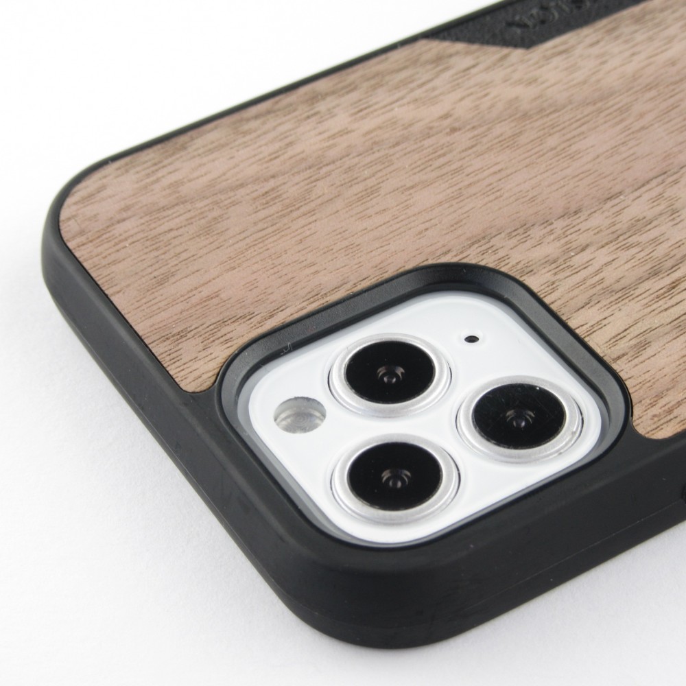 Coque iPhone 12 mini - Wooden Design chêne