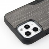 Hülle iPhone 12 mini - Wooden Design Ebenholz