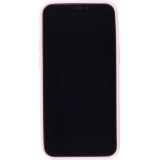 Coque iPhone 12 mini - Silicone Mat - Rose clair