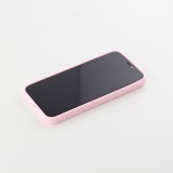 Coque iPhone 12 / 12 Pro - Silicone Mat - Rose clair
