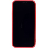 Hülle iPhone 12 / 12 Pro - Silikon Mat  - Rot