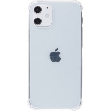 Hülle iPhone 12 / 12 Pro - Gummi Transparent Gel Bumper mit extra Schutz für Ecken Antischock