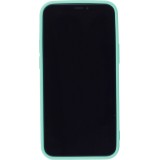 Coque iPhone 12 mini - Silicone Mat - Turquoise