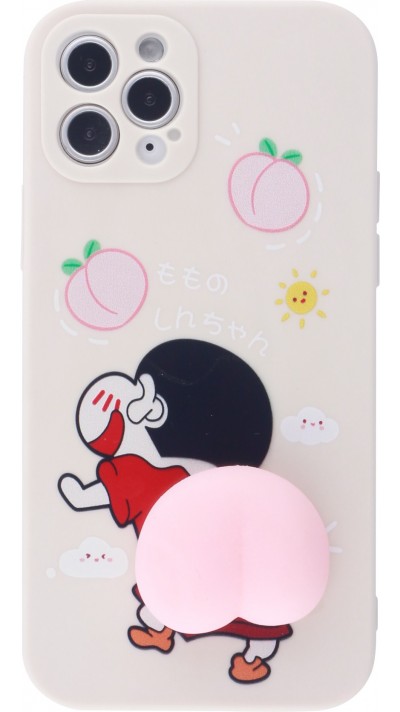 Coque iPhone 11 Pro Max - 3D Fun Peaches