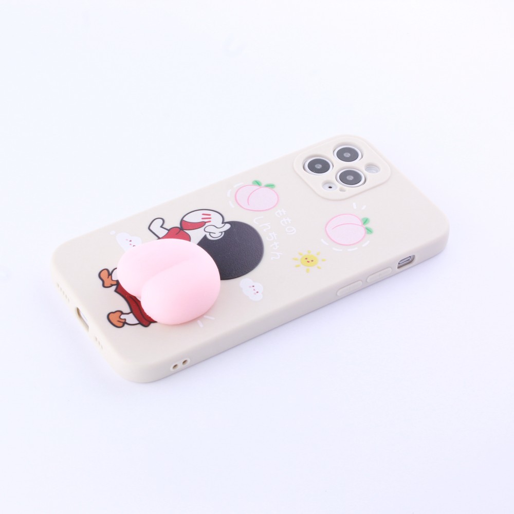 Coque iPhone 11 Pro Max - 3D Fun Peaches
