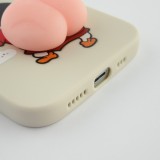 Coque iPhone 12 Pro - 3D Fun Peaches