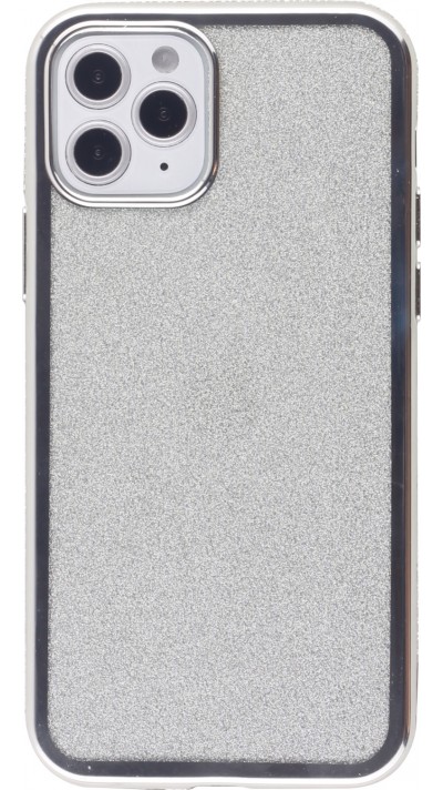 Coque iPhone 12 Pro Max - Bumper Diamond strass - Argent