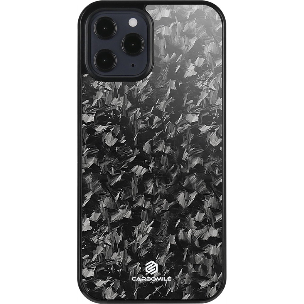 Coque iPhone 12 / 12 Pro - Carbomile carbone forgé