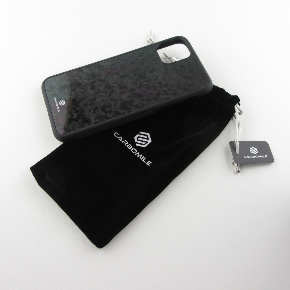 Coque iPhone 12 mini - Carbomile carbone forgé