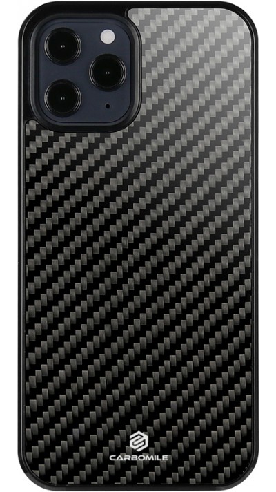 Hülle iPhone 12 mini - Carbomile Carbon Fiber