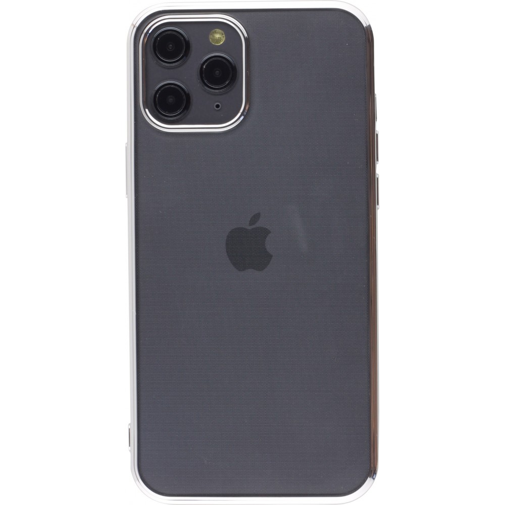 Coque iPhone 12 Pro Max - Electroplate - Argent