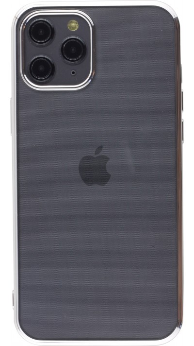 Coque iPhone 12 Pro Max - Electroplate - Argent