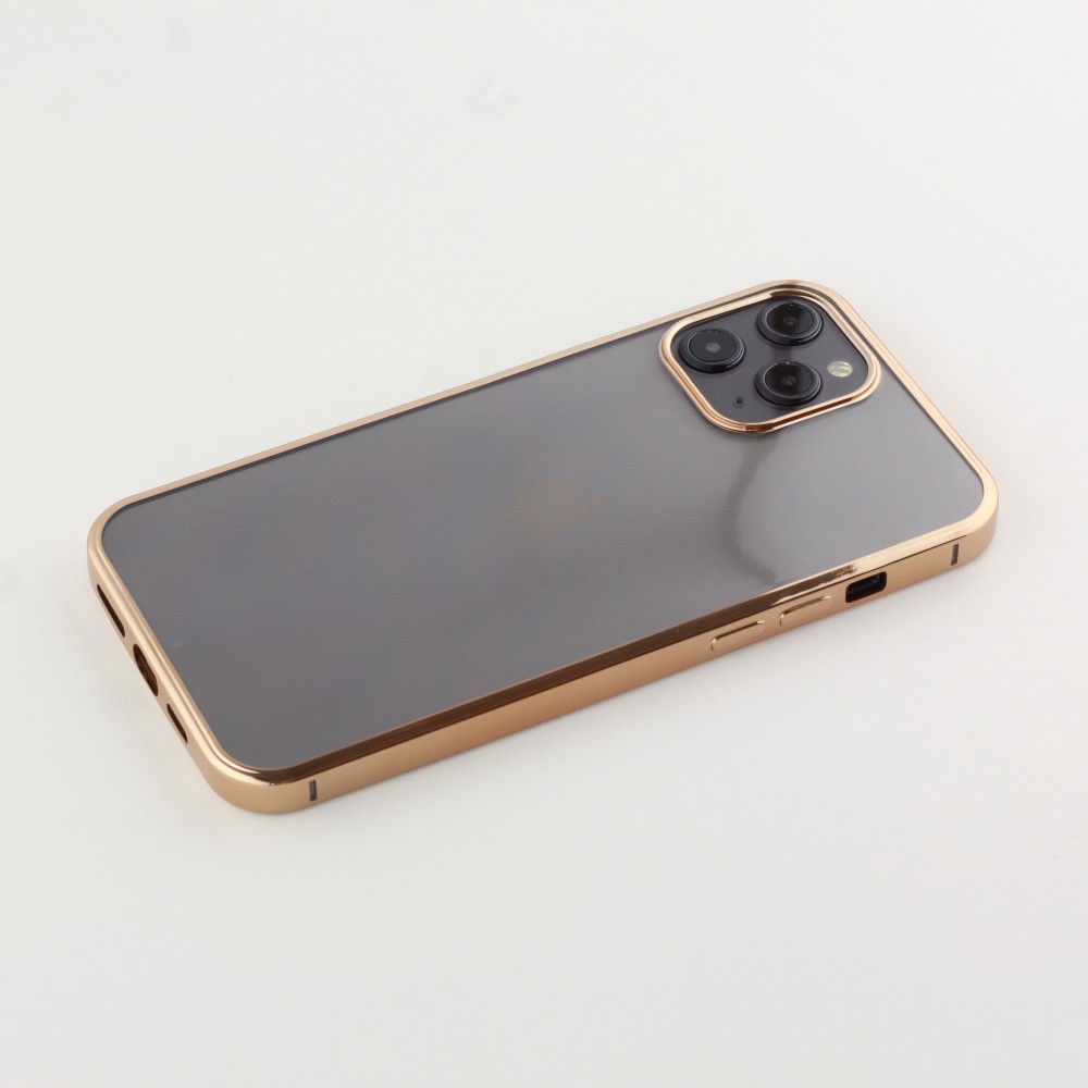 Coque iPhone 12 Pro Max - Electroplate - Or