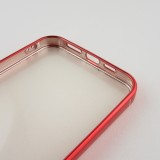 Coque iPhone 12 Pro Max - Electroplate - Rouge