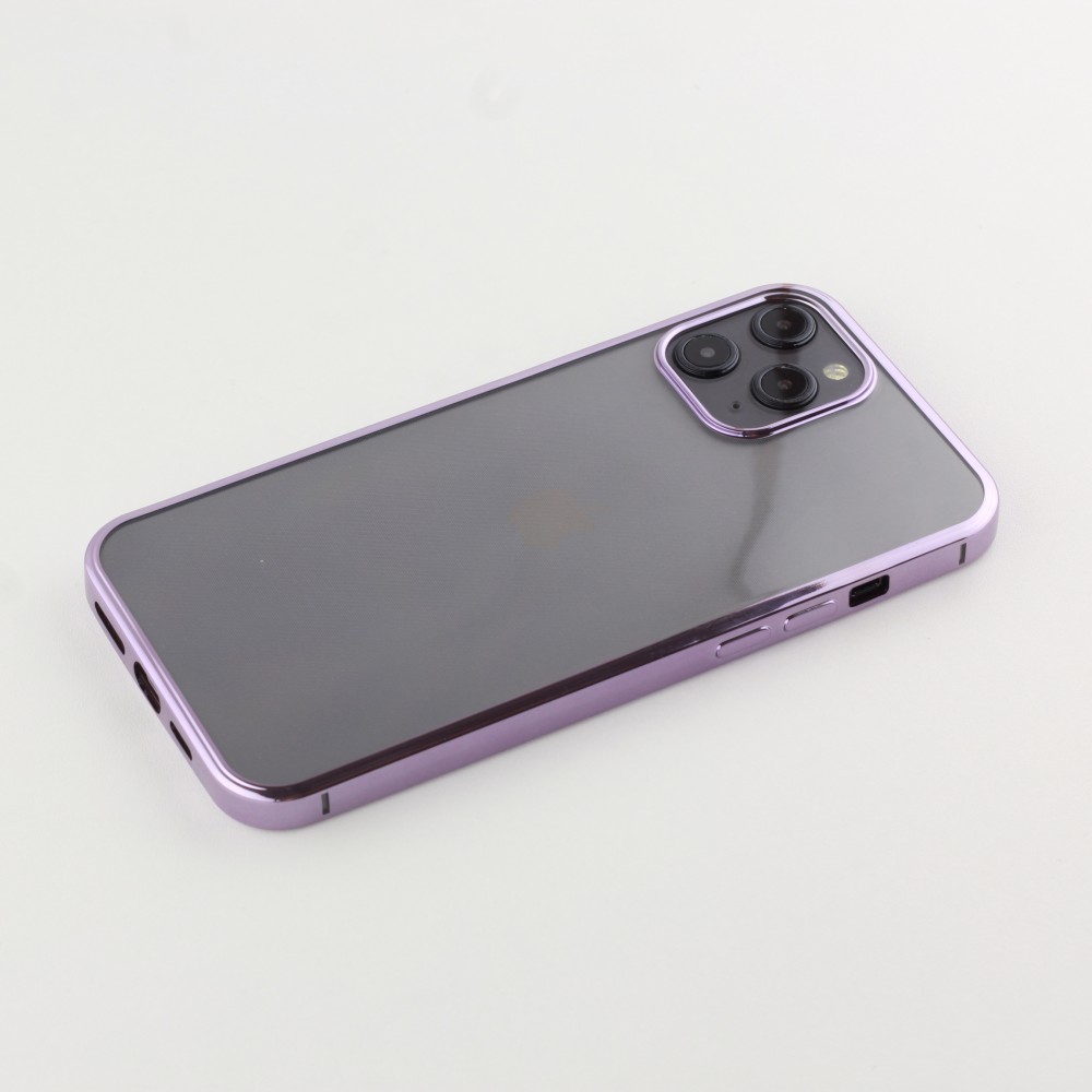 Coque iPhone 12 Pro Max - Electroplate - Violet