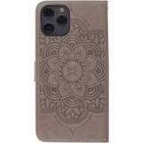 Coque Samsung Galaxy S21 Ultra 5G - Flip Dreamcatcher - Gris