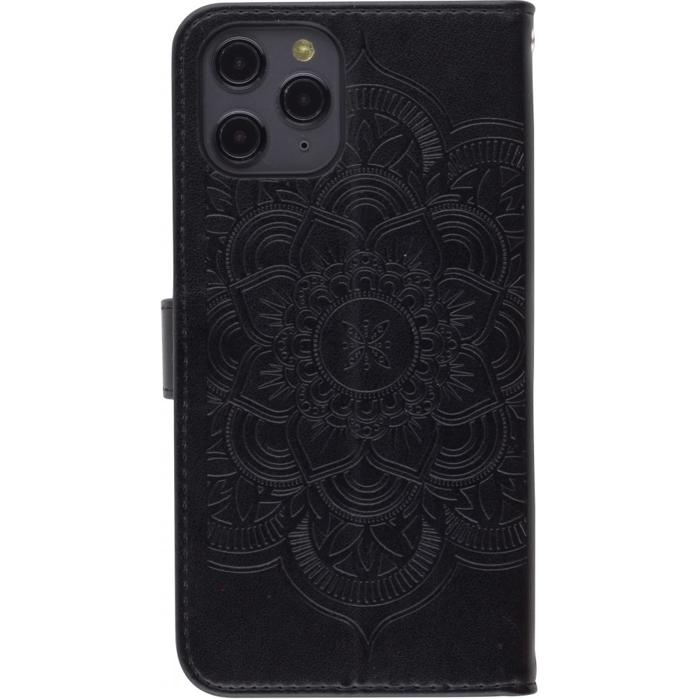 Coque Samsung Galaxy S21 5G - Flip Dreamcatcher - Noir