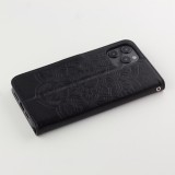 Coque iPhone 12 Pro Max - Flip Dreamcatcher - Noir