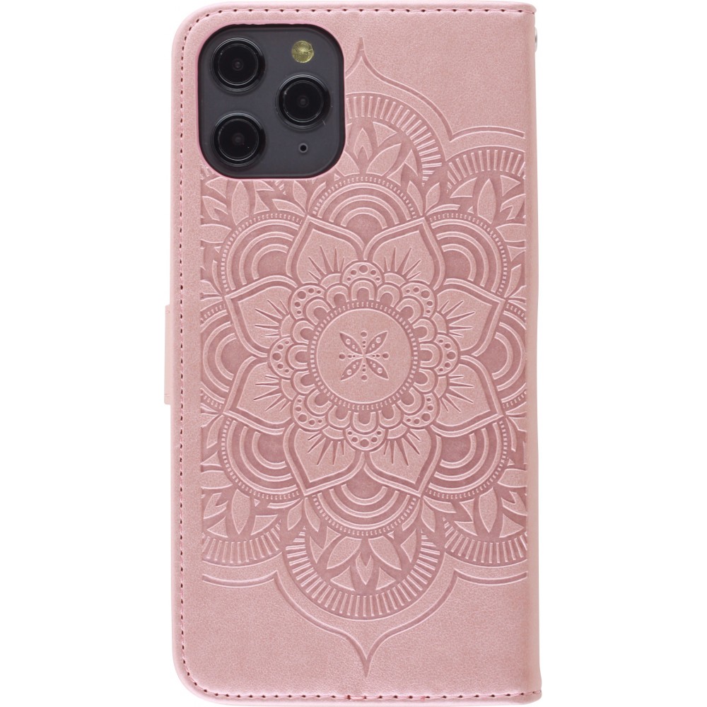 Coque Samsung Galaxy S21 Ultra 5G - Flip Dreamcatcher - Rose clair