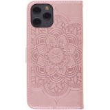 Hülle Samsung Galaxy S21 Ultra 5G - Flip Dreamcatcher hell- Rosa