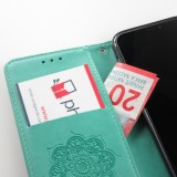 Coque iPhone 12 Pro Max - Flip Dreamcatcher - Vert menthe