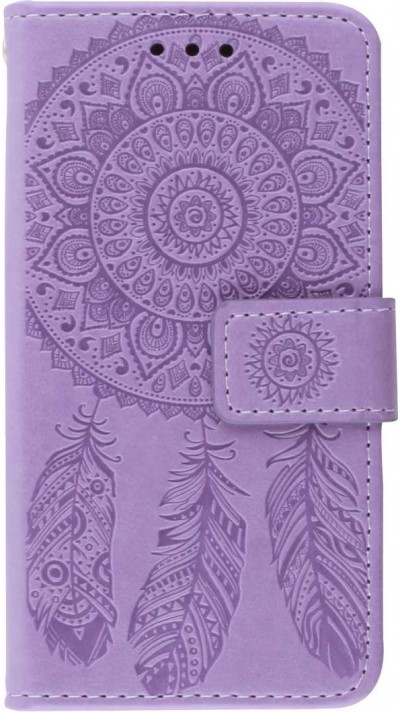 Coque Samsung Galaxy S21 Ultra 5G - Flip Dreamcatcher - Violet