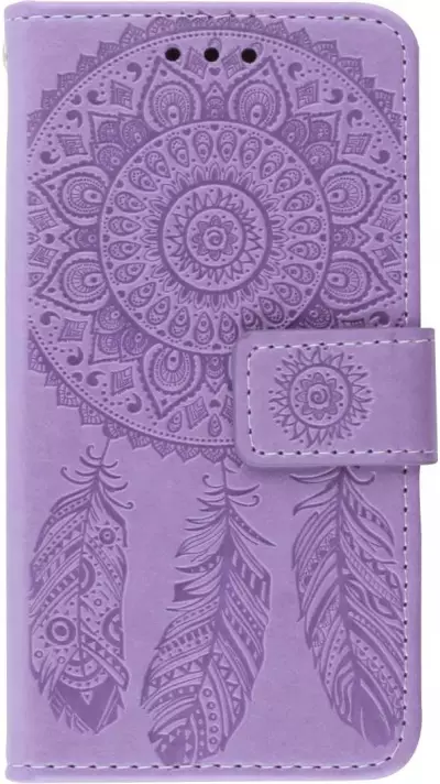 Coque Samsung Galaxy S21 5G - Flip Dreamcatcher - Violet