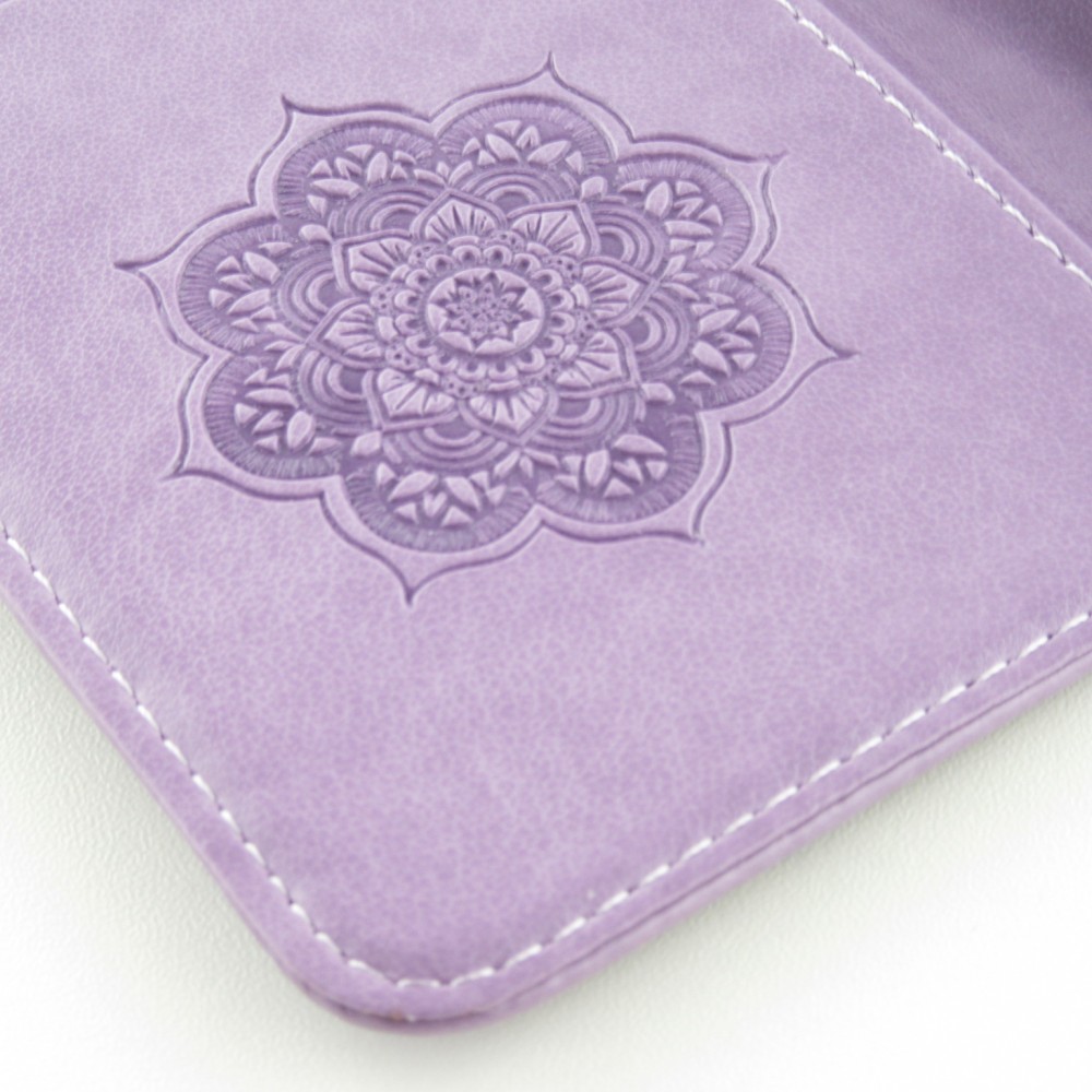 Hülle Samsung Galaxy S21 5G - Flip Dreamcatcher - Violett