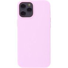 Coque iPhone 12 Pro Max - Silicone Mat - Rose foncé