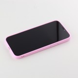 Coque iPhone 12 Pro Max - Silicone Mat - Rose foncé