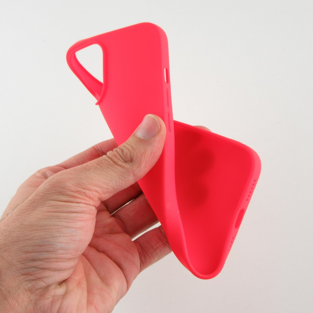Coque iPhone 12 Pro Max - Silicone Mat - Rouge