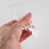 Coque iPhone 12 Pro Max - Gel transparent Noël ours