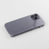 Hülle iPhone 12 Pro Max - Gummi Transparent Gel Bumper mit extra Schutz für Ecken Antischock