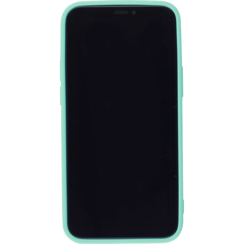 Coque iPhone 12 Pro Max - Silicone Mat - Turquoise