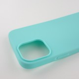 Coque iPhone 12 Pro Max - Silicone Mat - Turquoise