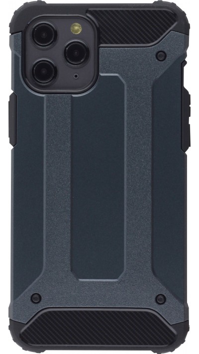 Hülle iPhone 12 Pro Max - Hybrid carbon - Grau